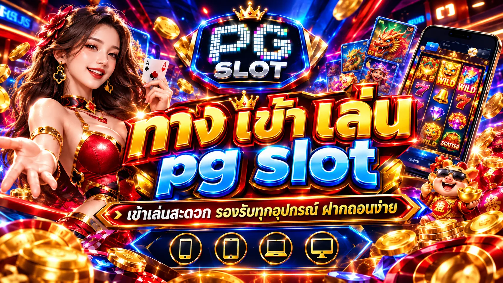 ทางเข้า PG SLOT เว็บตรง ล่าสุด – เข้าเล่นได้ทันทีไม่ต้องผ่านเอเย่นต์